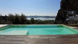 piscina rivestita in pvc - color sabbia